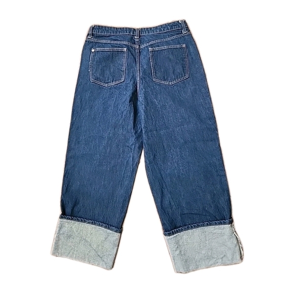 Kate Spade New York Women's High-Rise Straight Leg Wide Cuff Jeans Size 12 - Picture 3 of 9